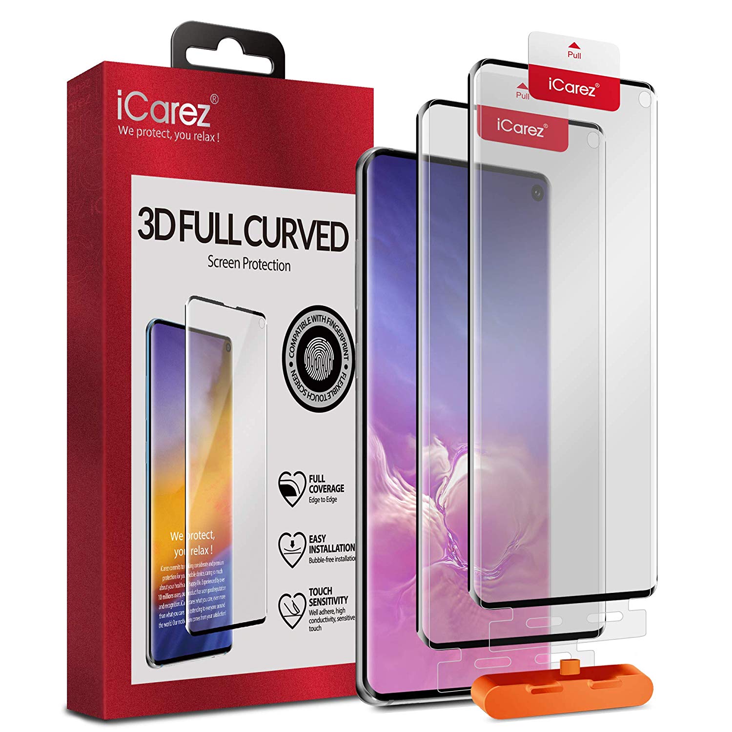 Galaxy S10 6.1-inch Full Curved Coverage PET Film